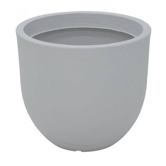 VASO PLASTICO LAOS 38 CM BRANCO
