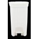LIXEIRA TRAMONTINA COMPACT 10L EM POLIPROPILENO BRANCO COM HASTE EM AÇO GALVANIZADO