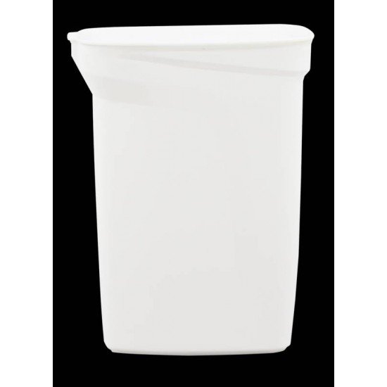 LIXEIRA TRAMONTINA COMPACT 10L EM POLIPROPILENO BRANCO COM HASTE EM AÇO GALVANIZADO