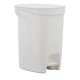 LIXEIRA TRAMONTINA COMPACT 10L EM POLIPROPILENO BRANCO COM HASTE EM AÇO GALVANIZADO