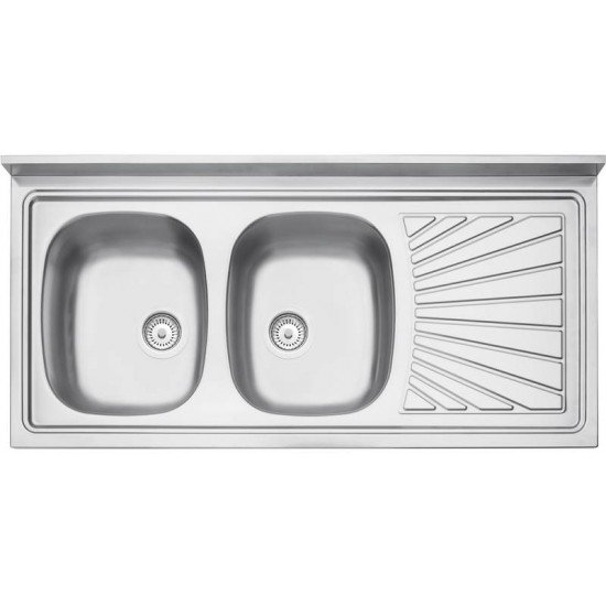 PIA DE APOIO EM ACO INOX 120X60 CM TRAMONTINA