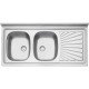 PIA DE APOIO EM ACO INOX 120X60 CM TRAMONTINA