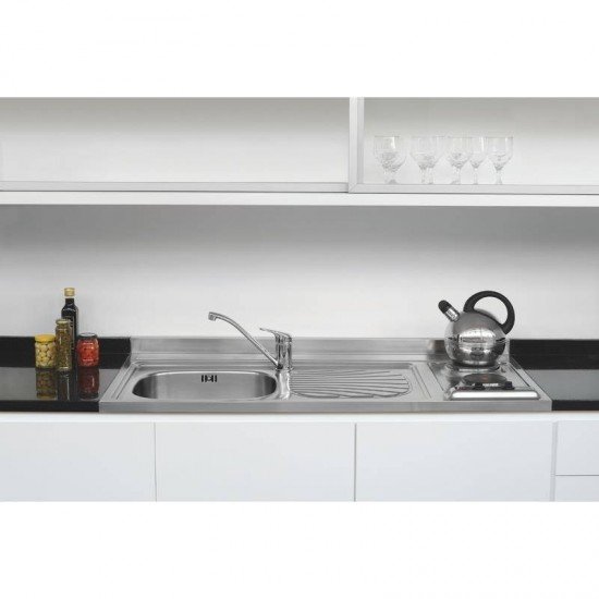 PIA FOGAO EM ACO INOX 120X60CM TRAMONTINA STAR 40 + 2ER EX