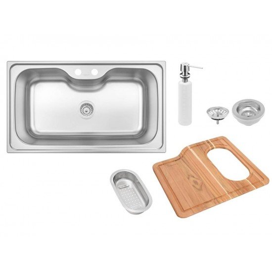 CUBA SOBRE 86X50 MORGANA MAXI COM ACESSORIO TRAMONTINA