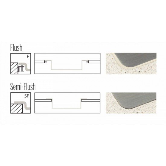 CUBA SOBREPOR DESIGN COLLECTION QUADRUM FLUSH AÇO INOX ACAB SCOTCH BRITE 77X51 CM 2 CUBA TRAMONTINA