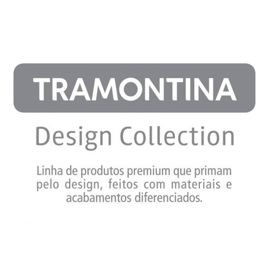 CUBA DE SOBREPOR DESIGN COLLECTION QUADRUM EM AÇO INOX ACABAMENTO SCOTCH BRITE 86X50 CM TRAMONTINA