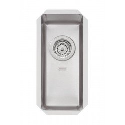 CUBA DE EMBUTIR UNDERMOUNT EM AÇO INOX COM ACABAMENTO SCOTCH BRITE 17 PLUS U 17X40 CM TRAMONTINA
