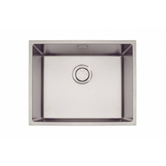 CUBA DESIGN COLLECTION QUADRUM EM AÇO INOX COM ACABAMENTO SCOTCH BRITE 50X40 CM TRAMONTINA