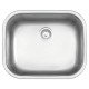 CUBA EM ACO INOX ACETINADO 50X40CM COM VALVULA  MAXI CUBA 50 BS