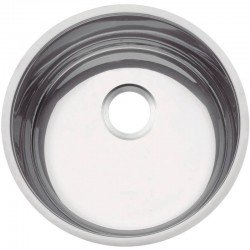 CUBA REDONDA STANDARD ACO INOX 38X14 POLIDO TRAMONTINA