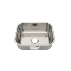 CUBA DE EMBUTIR TRAMONTINA BASIC 40 BL EM AÇO INOX 40X34 CM
