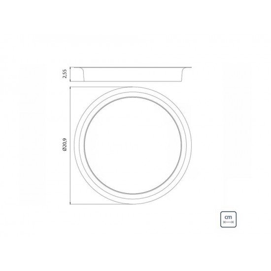 ANEL DE ACABAMENTO INOX PARA BANCADA TRAMONTINA