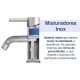 TORNEIRA MISTURADORA INOX MONOCOMANDO LINEA