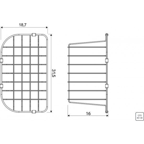 CESTA ARAMADA PARA CUBAS DE SOBREPOR E UNDERMOUNT MORGANA COMPACT 48 FX EM AÇO INOX TRAMONTINA