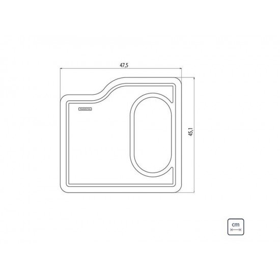 TABUA MADEIRA PARA CUBA MAXI MORGANA TRAMONTINA