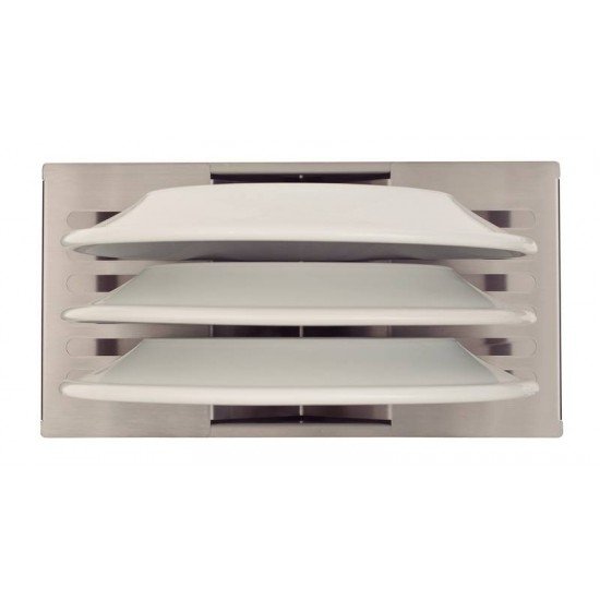 ESCORREDOR DE PRATOS EM AÇO INOX ACABAMENTO SCOTCH BRITE PARA USO NO CANAL ORGANIZADOR TRAMONTINA