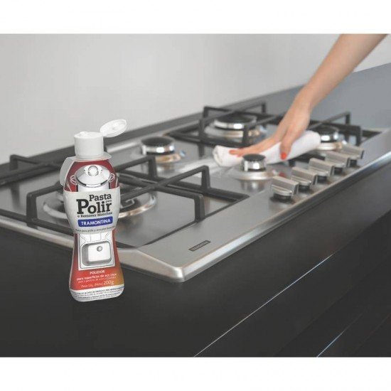 PASTA PARA POLIMENTO E REMOCAO DE MANCHAS EM ACO INOX TRAMONTINA 200G