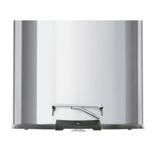 LIXEIRA INOX COM PEDAL TRAMONTINA COM ACABAMENTO POLIDO E BALDE INTERNO REMOVIVEL 3L BRASIL
