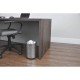 CESTO PARA PAPEL TRAMONTINA EM ACO INOX COM ACABAMENTO POLIDO E BASE EM POLIPROPILENO 10L