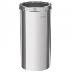 LIXEIRA INOX TRAMONTINA COM ACABAMENTO POLIDO 30L