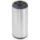 LIXEIRA INOX TRAMONTINA PORTA COPOS COM ACABAMENTO SCOTCH BRITE BASE E ARO EM POLIPROPILENO 31L