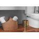 LIXEIRA UTIL EM ACO INOX POLIDO COM REVESTIMENTO GOLD 5 L TRAMONTINA