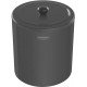 LIXEIRA UTIL EM ACO INOX POLIDO COM REVESTIMENTO BLACK 5 L TRAMONTINA