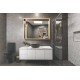 LIXEIRA UTIL GOLD MIX COM BALDE DE PLASTICO PRETO 5L TRAMONTINA