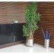 PORTA GUARDA-CHUVA TRAMONTINA EM ACO INOX COM ACABAMENTO SCOTCH BRITE E BASE EM POLIPROPILENO 15L
