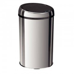 LIXEIRA INOX TRAMONTINA AUTOMATICA COM SENSOR E ACABAMENTO POLIDO 12L