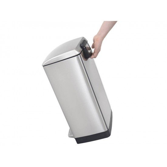 LIXEIRA INOX COM PEDAL D SLIM 12L TRAMONTINA