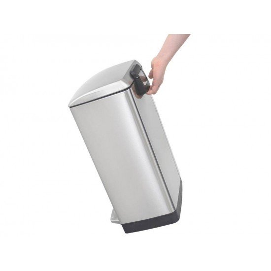 LIXEIRA INOX COM PEDAL D SLIM 12L TRAMONTINA