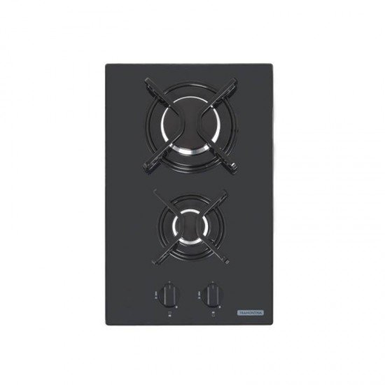 FOGAO COOKTOP TRAMONTINA DOMINO 2 BOCAS 2GG 30