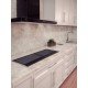 COOKTOP POR INDUÇÃO TRAMONTINA SLIM SLIDER BRIDGE 4EI 90 EM VIDRO PRETO