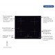 COOKTOP POR INDUÇÃO SQUARE SLIDER B AEI 60 VITROCERAMICO COMANDO 4 AREAS TOUCH TRAMONTINA