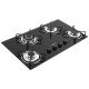 FOGAO COOKTOP TRAMONTINA BRASIL TRAPEZIO 4 BOCAS TRIPLA CHAMA 4GG TRI 70