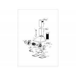 COIFA DE PAREDE ACO INOX PRISMA ECO 60CM TRAMONTINA