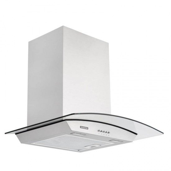 COIFA DE PAREDE TRAMONTINA EM AÇO INOX NEW VETRO 60