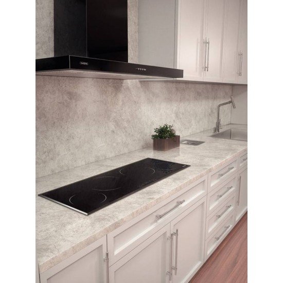 COIFA DE PAREDE DRITTA BLACK 90 EM AÇO INOX PRETA 90CM TRAMONTINA 220V