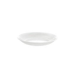 PRATO FUNDO TRAMONTINA LEONORA EM PORCELANA BRANCA 21 CM