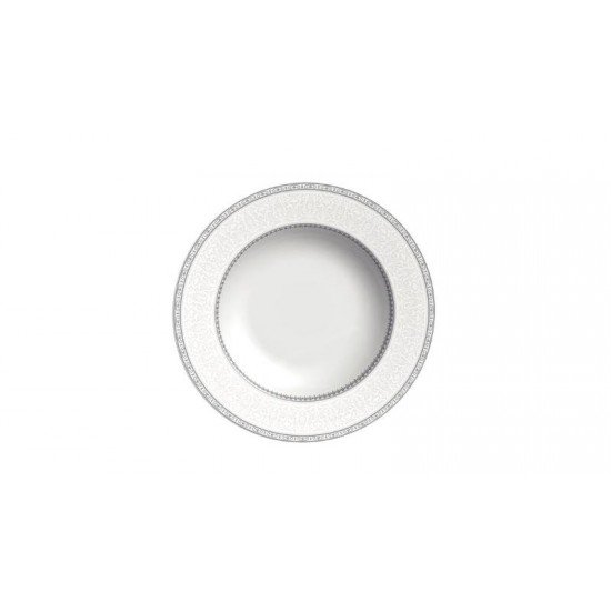 PRATO FUNDO TRAMONTINA GABRIELLE EM PORCELANA DECORADA 23 CM