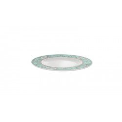 PRATO SOBREMESA TRAMONTINA HELEN EM PORCELANA DECORADA 21 CM