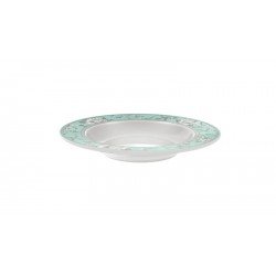 PRATO FUNDO TRAMONTINA HELEN EM PORCELANA DECORADA 23 CM