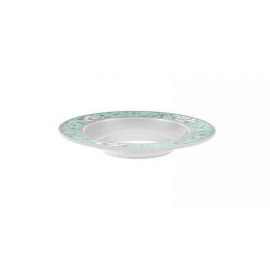PRATO FUNDO TRAMONTINA HELEN EM PORCELANA DECORADA 23 CM