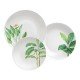 JOGO DE PRATOS TRAMONTINA GRAZIELA EM PORCELANA DECORADA 12 PEÇAS
