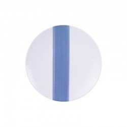 PRATO SOBREMESA TRAMONTINA SOHO EM PORCELANA DECORADA 21 CM