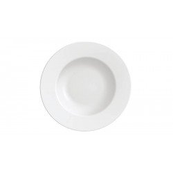 PRATO RASO TRAMONTINA ELENA EM PORCELANA 28 CM