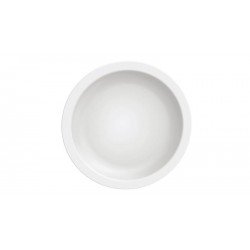 PRATO RASO TRAMONTINA PAOLA EM PORCELANA 28 CM