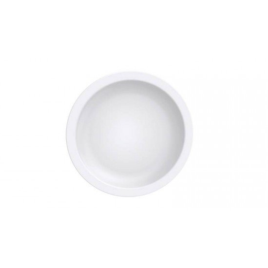 PRATO RASO TRAMONTINA PAOLA EM PORCELANA 25,4 CM