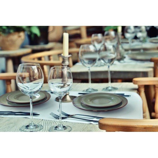 JOGO DE PRATOS TRAMONTINA RÚSTICO VERDE EM PORCELANA DECORADA 12 PEÇAS